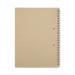 RHINO Recycled A4+ Twinwire Notebook 160 Pages / 80 Leaf 8mm Lined with Margin SRS4S8-8