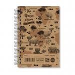 RHINO Recycled A6 Twinwire Notebook 200 Pages / 100 Leaf 7mm Lined SRSE3-6