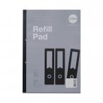 RHINO Office A4 Refill Pad Sidebound 160 Pages / 80 Leaf 8mm Lined with Margin V4FM-0