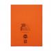 RHINO 9 x 7 Exercise Book 48 pages / 24 Leaf Orange 12mm Lined with Margin VAG014-2