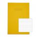 RHINO A4 Exercise Book 32 Pages / 16 Leaf Yellow 7mm Squared VDU014-100-6