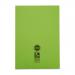 RHINO A4 Exercise Book 32 Pages / 16 Leaf Light Green 8mm Lined with Margin VDU014-136-4