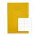 RHINO A4 Exercise Book 32 Pages / 16 Leaf Yellow 10mm Squared VDU014-152-0