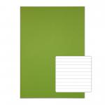 RHINO 13 x 9 A4+ Oversized Exercise Book 40 Pages / 20 Leaf Light Green 8mm Lined VDU024-120-2