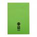 RHINO 13 x 9 A4+ Oversized Exercise Book 40 Pages / 20 Leaf Light Green 12mm Lined VDU024-220-4