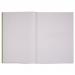 RHINO 13 x 9 A4+ Oversized Exercise Book 40 Pages / 20 Leaf Light Green 7mm Squared VDU024-320-6