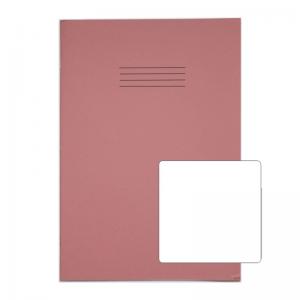 Click to view product details and reviews for Rhino 13 X 9 A4 Oversized Exercise Book 40 Pages 20 Leaf Pink Plain.