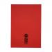 RHINO 13 x 9 Oversized Exercise Book 80 Page, Red, B VDU080-010-2