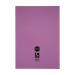 RHINO 13 x 9 Oversized Exercise Book 80 Page, Purple, S10 VDU080-364-6