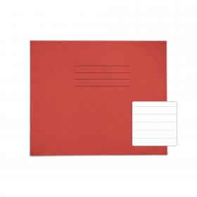 RHINO 138 x 165 Exercise Book 24 Pages / 12 Leaf Red 15mm Lined VEX032-143-8