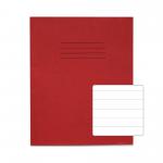 RHINO 8 x 6.5 Exercise Book 32 Pages / 16 Leaf Red 15mm Lined VEX142-165-0