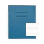 RHINO 8 x 6.5 Exercise Book 32 Pages / 16 Leaf Light Blue 8mm Lined VEX142-181-6