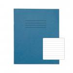 RHINO 8 x 6.5 Exercise Book 32 Pages / 16 Leaf Light Blue 8mm Lined VEX142-181-6