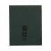 RHINO 8 x 6.5 Exercise Book 48 Pages / 24 Leaf Dark Green 8mm Lined with Plain Reverse VEX342-189-6