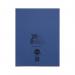 RHINO 8 x 6.5 Exercise Book 48 Pages / 24 Leaf Dark Blue 8mm Lined with Margin VEX342-202-8