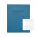 RHINO 8 x 6.5 Exercise Book 48 pages / 24 Leaf Light Blue 7mm Squared VEX342-406-0