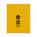 RHINO 8 x 6.5 Exercise Book 48 pages / 24 Leaf Yellow 8mm Lined with Plain Reverse VEX342-504-8