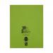 RHINO 9 x 7 Exercise Book 48 pages / 24 Leaf Light Green 8mm Lined with Margin VEX352-131-2