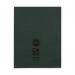 RHINO 9 x 7 Exercise Book 48 Pages / 24 Leaf Dark Green 8mm Lined with Margin VEX352-63-4