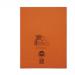 RHINO 9 x 7 Exercise Book 80 Pages / 40 Leaf Orange 8mm Lined with Margin VEX554-122-0