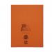 RHINO 9 x 7 Exercise Book 80 Pages / 40 Leaf Orange 7mm Squared VEX554-229-6