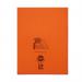 RHINO 9 x 7 Exercise Book 80 Pages / 40 Leaf Orange 8mm Lined with Margin with Plain Reverse VEX554-245-2