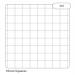 RHINO 9 x 7 Exercise Book 80 Pages / 40 Leaf Orange 10mm Squared VEX554-261-8