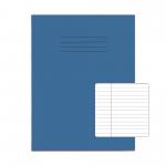 RHINO 9 x 7 Exercise Book 80 Pages / 40 Leaf Light Blue 6mm Lined with Margin VEX554-355-6