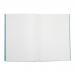 RHINO A4 Exercise Book 80 Pages / 40 Leaf Light Blue Plain VEX668-4095-4
