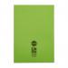 RHINO A4 Exercise Book 80 Pages / 40 Leaf Light Green 6mm Lined with Margin VEX668-655-4