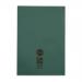 RHINO A4 Exercise Book 80 Pages / 40 Leaf Dark Green 8mm Lined with Plain Reverse VEX668-785-2