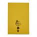 RHINO A4 Exercise Book 64 Pages / 32 Leaf Yellow 8mm Lined with Plain Reverse VEX677-3315-2