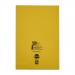 RHINO A4 Exercise Book 64 Pages / 32 Leaf Yellow 8mm Lined with Plain Reverse VEX677-3315-2