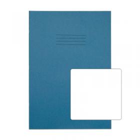 RHINO A4 Exercise Book 64 Pages 32 Leaf Light Blue Plain VEX677-4095-4