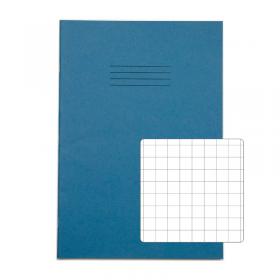 RHINO A4 Exercise Book 64 Pages 32 Leaf Light Blue 10mm Squared VEX677-995-8