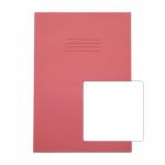 RHINO A4 Exercise Book 48 pages / 24 Leaf Pink Plain VEX681-25-0
