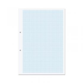 RHINO A4 Punched Graph Paper 1000 Pages 500 Leaf 1:5:10 Graph Ruling VLL090-3-4