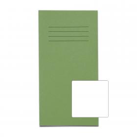 RHINO 8 x 4 Exercise Book 32 Pages / 16 Leaf Light Green Plain VNB005-106-0