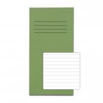 RHINO 8 x 4 Exercise Book 32 Pages / 16 Leaf Light Green 8mm Lined VNB005-426-0