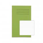 RHINO A6+ Exercise Book 48 pages / 24 Leaf Light Green 7mm Lined VNB012-81-4