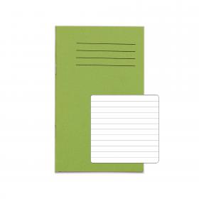RHINO A6+ Exercise Book 48 pages / 24 Leaf Light Green 7mm Lined VNB012-81-4