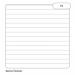 RHINO 200 x 120 Exercise Book 80 Pages / 40 Leaf Light Blue 6mm Lined VNB022-20-2