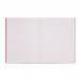 RHINO 9 x 7 Exercise Book 32 Pages / 16 Leaf Red Top Half Plain and Bottom Half 15mm Lined VPW023-20-0
