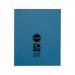 RHINO 8 x 6.5 Exercise Book 32 Pages / 16 Leaf Light Blue Top Half Plain and Bottom Half 12mm Lined VPW025-26-6