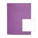 RHINO 9 x 7 Exercise Book 32 Pages / 16 Leaf Purple 15mm Lined with Plain Reverse VPW026-3-2