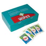 Wallace Cameron Individually Wrapped Alcohol-Free Wipes (Pack of 100) 1602014 WAC10445