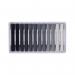 Artiste Compressed Charcoals Assorted Greys (Pack of 12) DOA 551031 WD00441