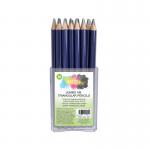 Artiste Jumbo Triangular HB Pencil Tub Charcoal (Pack of 36) DOA 856109 WD09245