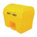 Salt/Grit Bin with Hopper Feed 200 Litre Yellow 317060 WE08639