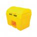 Winter Salt and Grit Bin with Hopper Feed 400 Litre Yellow 317071 WE08646